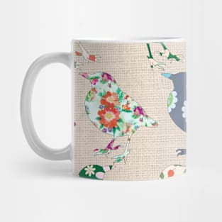 Bird Pattern Mug